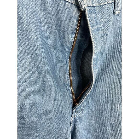 Vintage Levis Mens 36x30 Movin On Comfort Denim Jeans Light Wash Blue Tag - Picture 4 of 11